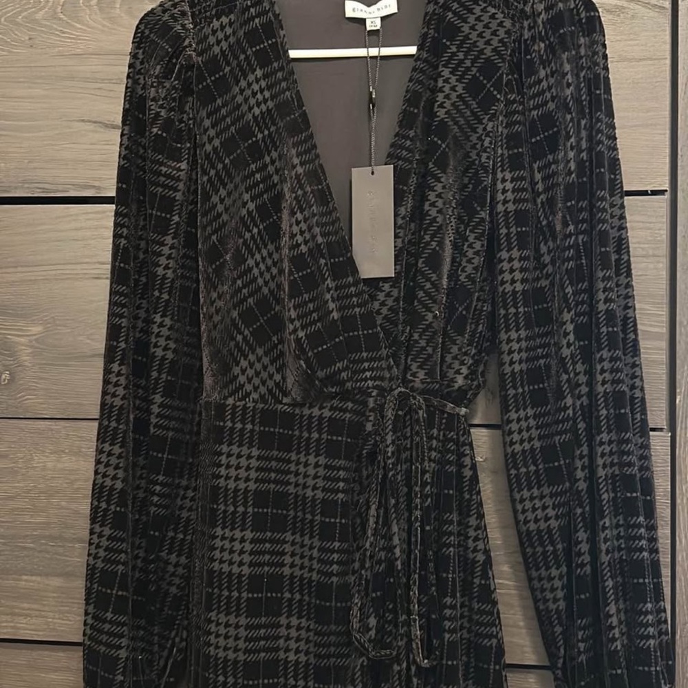 Black Wrap Dress